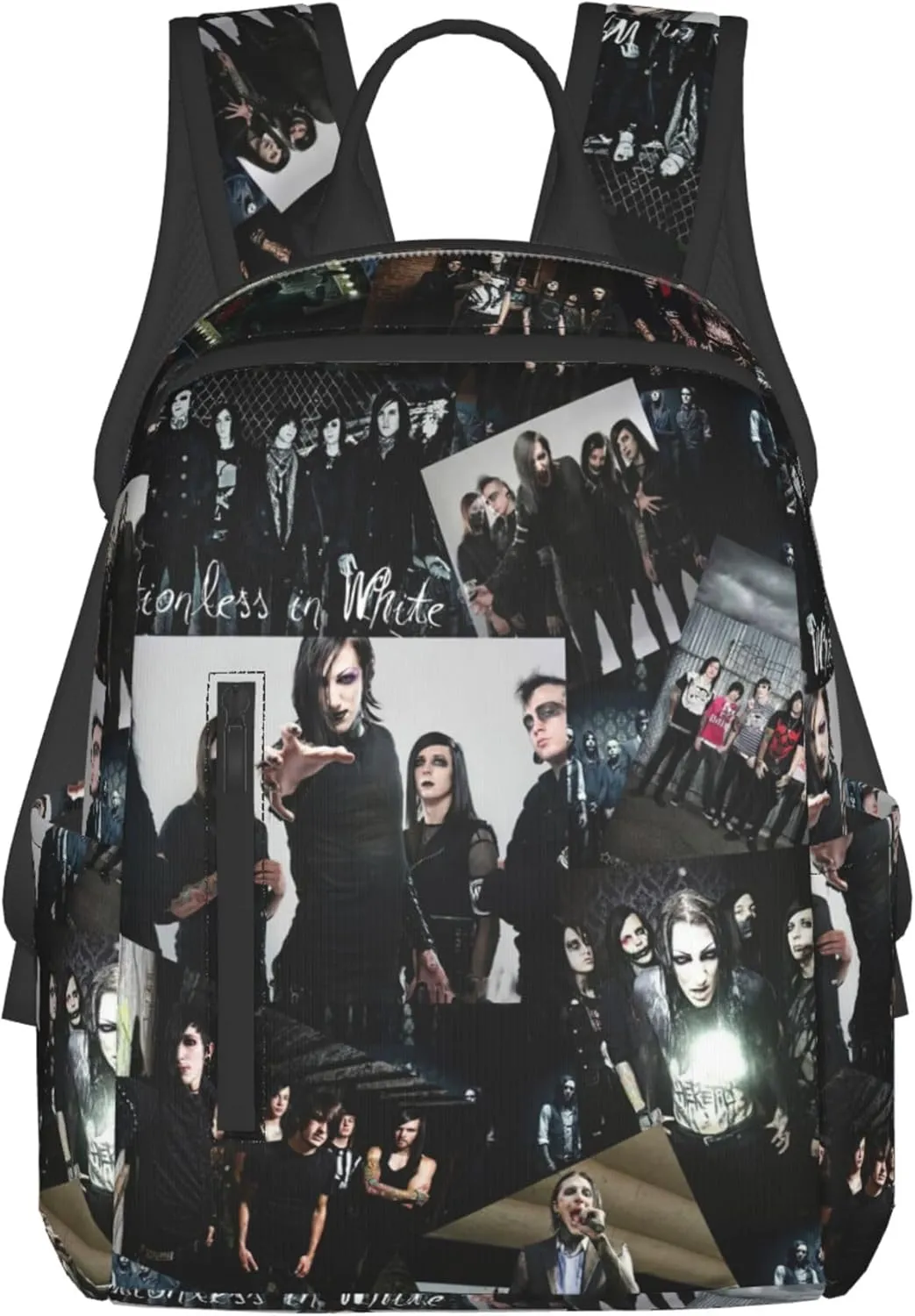 Motionless Rock In White Backpack Lightweight Backpack Travel Bag Classic Laptop Daypack for Men Women Backpack