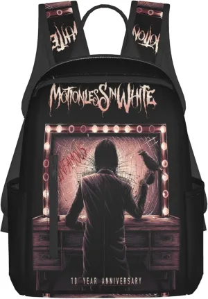 Motionless Rock In White Backpack Lightweight Backpack Travel Bag Classic Laptop Daypack for Men Women Backpack