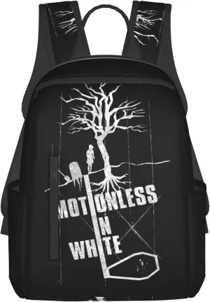 Motionless Rock In White Backpack Lightweight Backpack Travel Bag Classic Laptop Daypack for Men Women Backpack