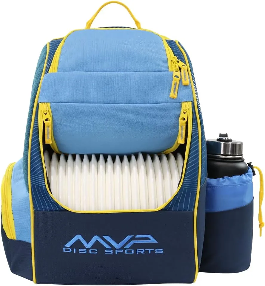 MVP Disc Sports Shuttle Disc Golf Backpack Bag (Choose Your Style and Color)