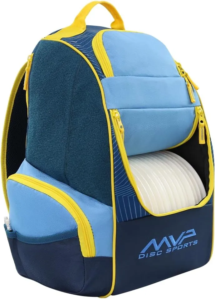 MVP Disc Sports Shuttle Disc Golf Backpack Bag (Choose Your Style and Color)