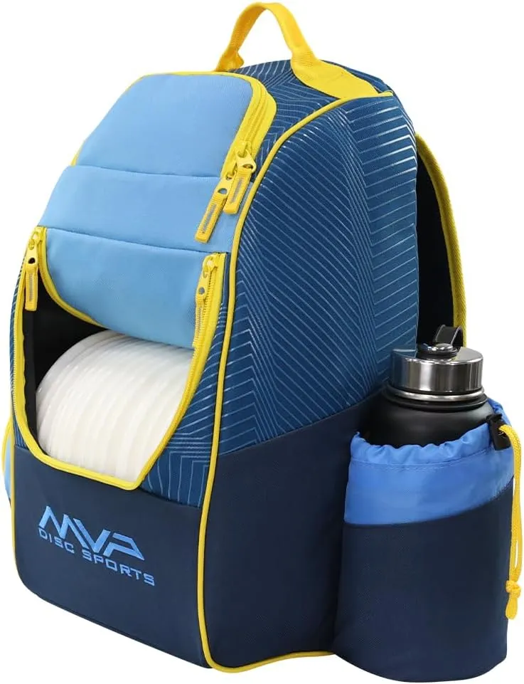 MVP Disc Sports Shuttle Disc Golf Backpack Bag (Choose Your Style and Color)