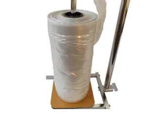 NAHANCO K31 Single Roll Poly Bag (Garment Bag) Dispenser, Chrome