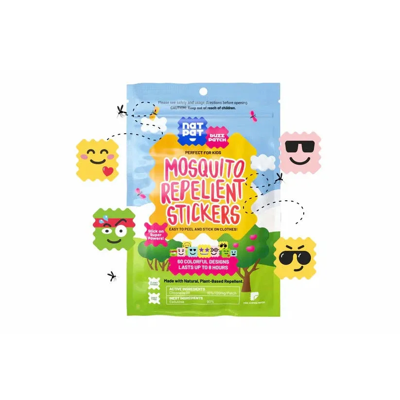 NatPat - Mosquito Repellent Stickers (24 per pack)