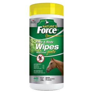 Nature's Force Face & Body Wipes for Horses