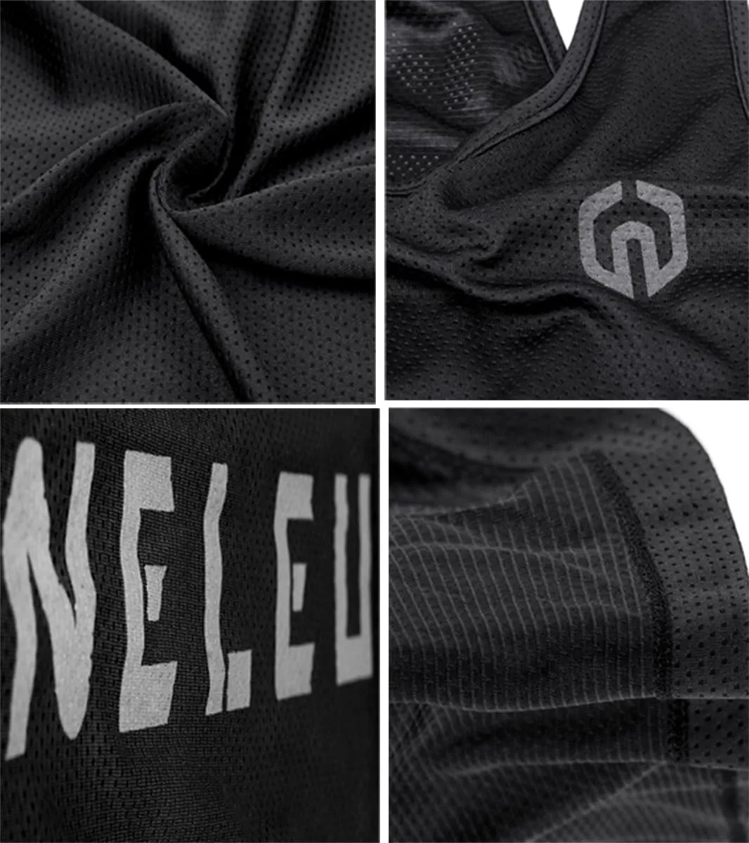 NELEUS Men's 3 Pack Dry Fit Y-Back Muscle Tank Top