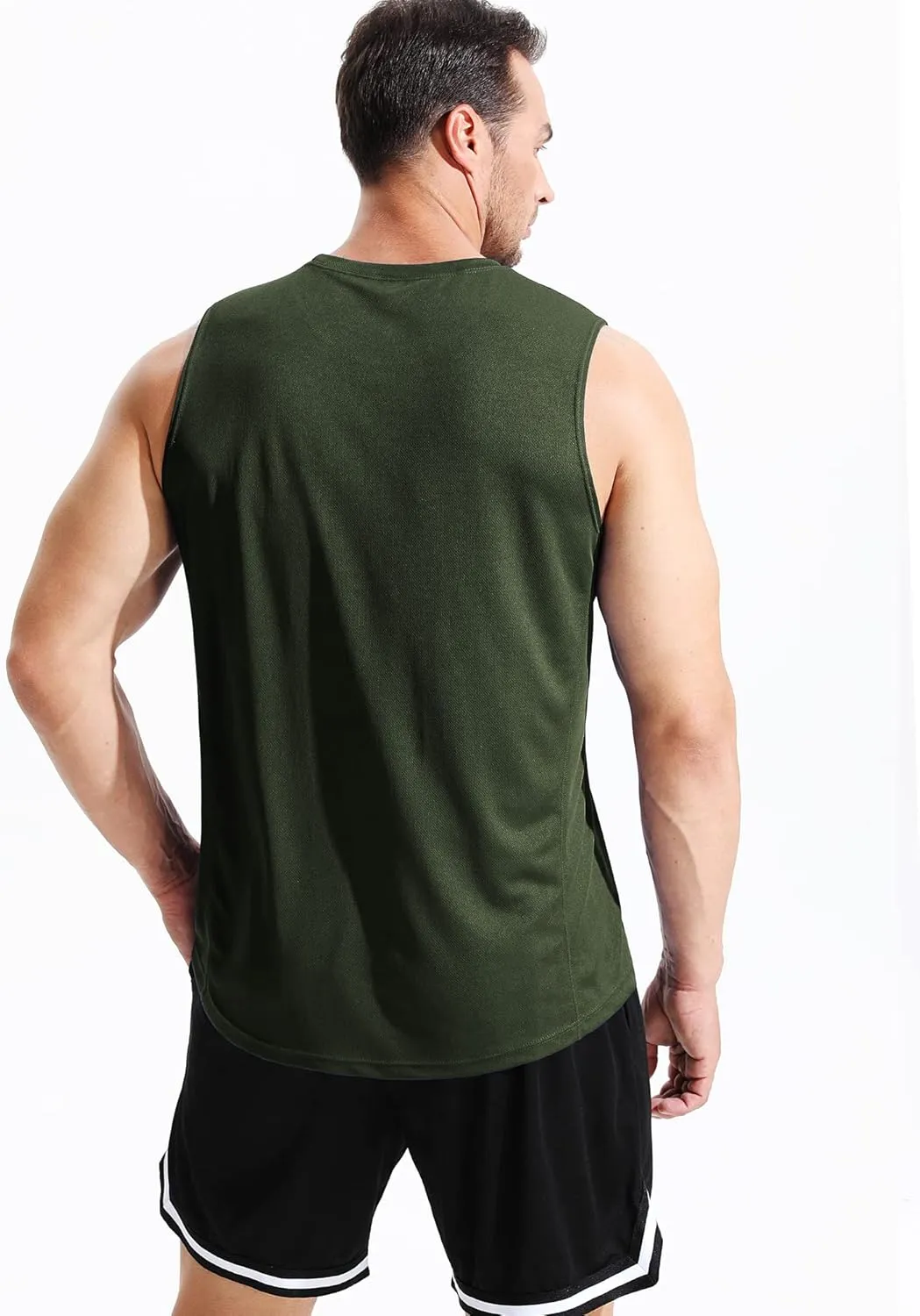 NELEUS Men's Dry Fit Workout Running Muscle Tank Top