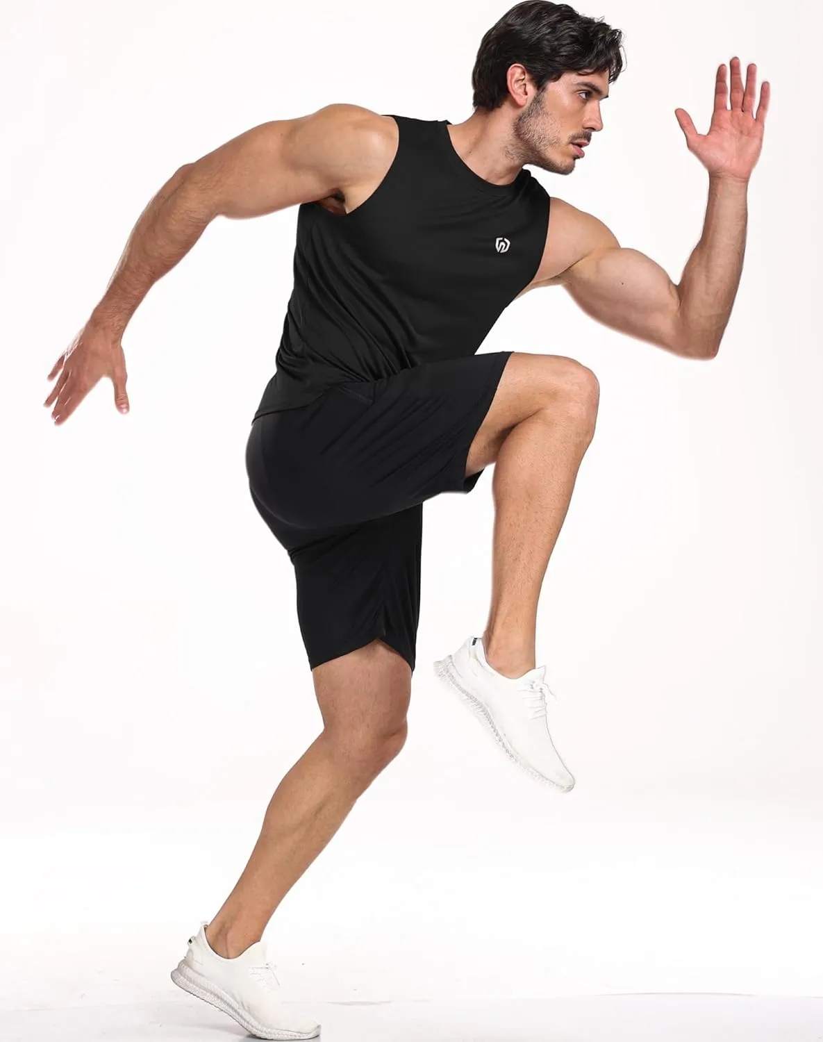 NELEUS Men's Dry Fit Workout Running Muscle Tank Top