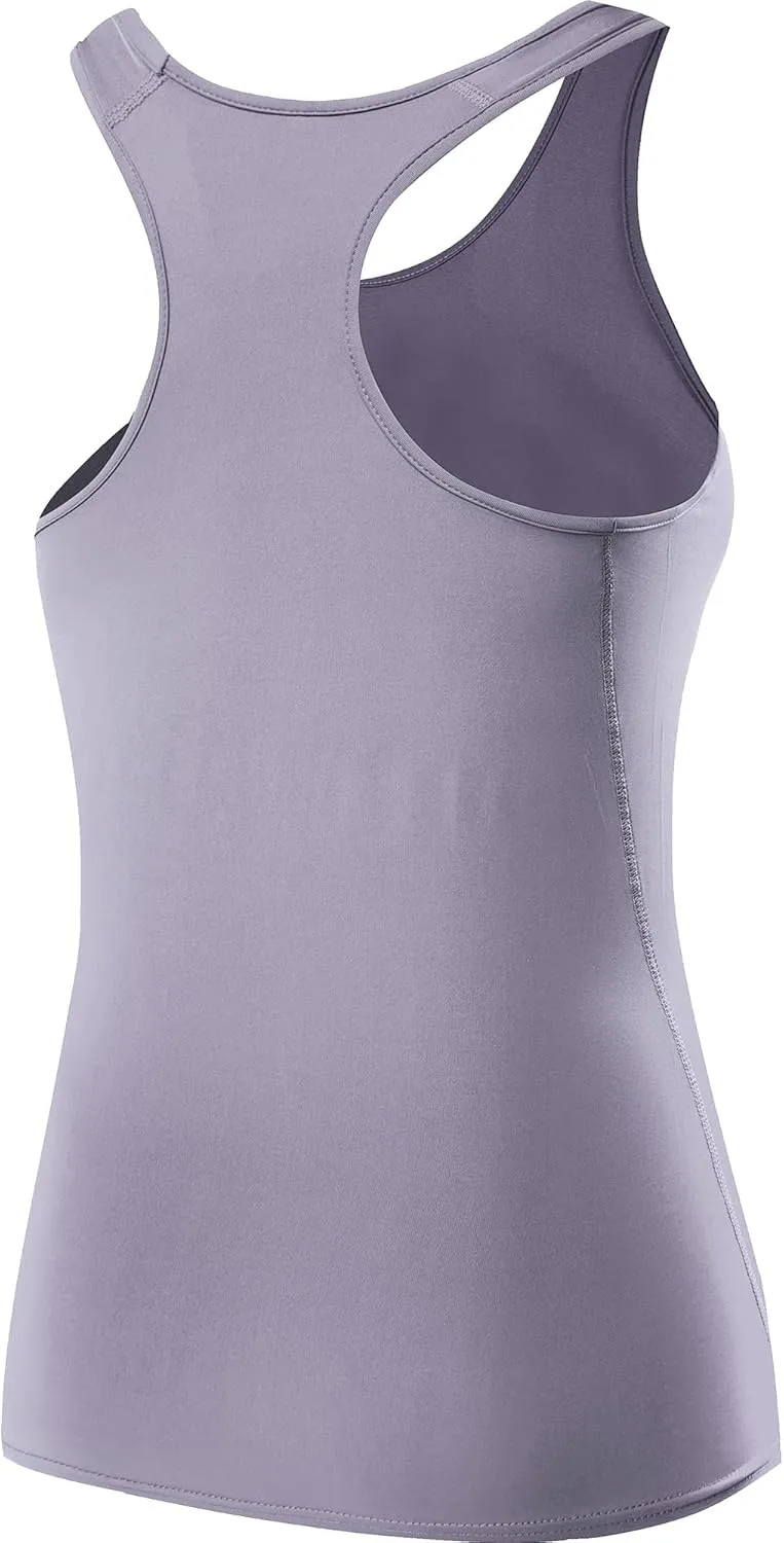 NELEUS Women's 3 Pack Compression Base Layer Dry Fit Tank Top