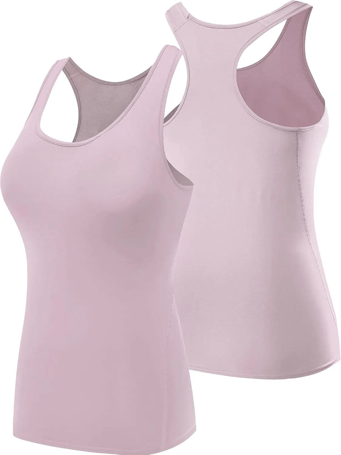 NELEUS Women's 3 Pack Compression Base Layer Dry Fit Tank Top