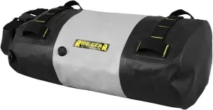 Nelson-Rigg Hurricane Waterproof Dry Roll Bag 10L, Roll Top, includes straps to attach to vehicle, air purge valve Black/Gray