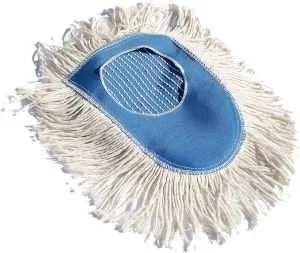 Nine Forty Heavy Duty, Industrial-Strength Cotton Wedge Dust Mop Head - Home & Commercial Hardwood Floor Cleaning - Designed for High-Performance Janitorial & Housekeeping Tasks