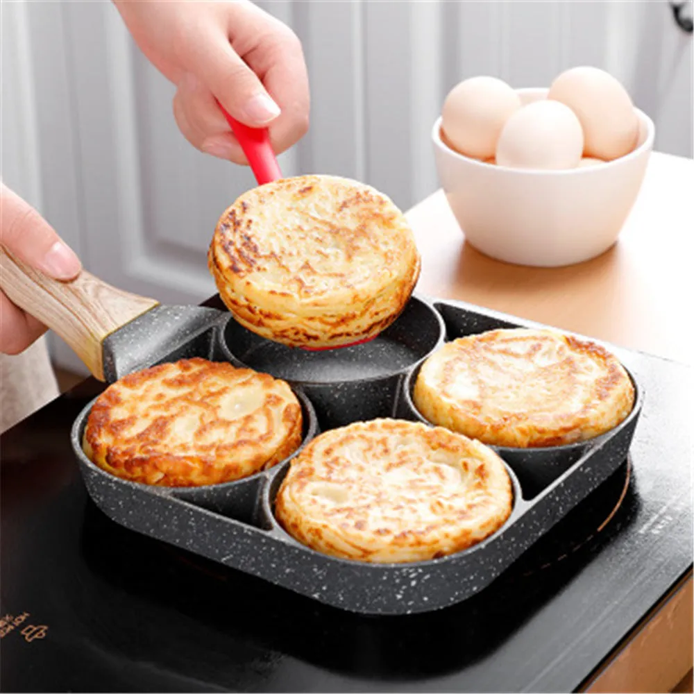 Non-Stick Four-Hole Omelette Pan