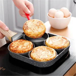 Non-Stick Four-Hole Omelette Pan
