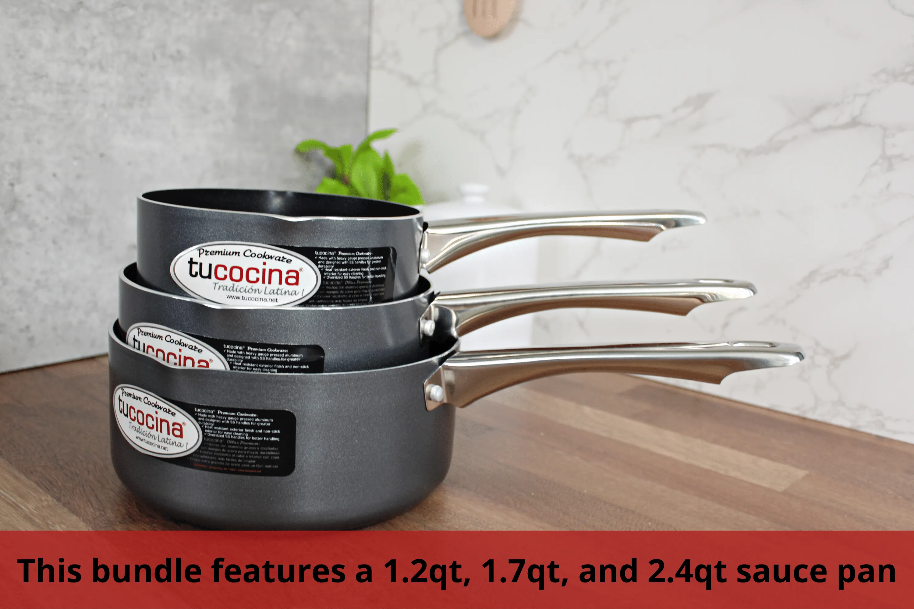 Non-Stick Sauce Pan Bundle