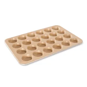 Nordic Ware  24-Cup Nonstick Petite Muffin Pan, 42 x 27.5 x 2cm - Aluminium