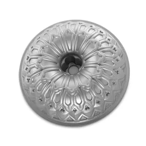 Nordic Ware Stained Glass Bundt Pan, Metallic