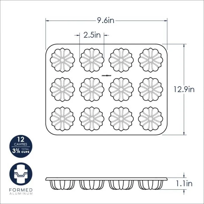 NordicWare - Mini Bundt® Cupcake Pan