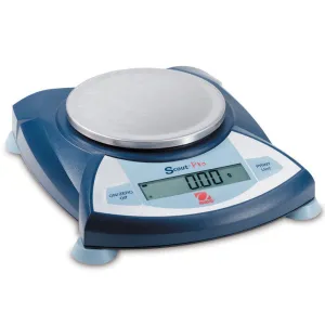 Ohaus Scout Pro Portable Electronic Balance, 6000g Capacity, 0.1g Readability