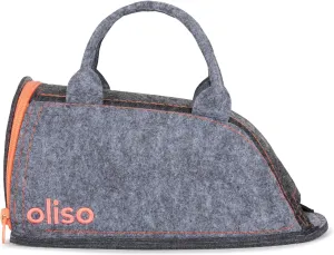 oliso Carry Bag M3Pro and M2Pro Mini Irons - Fits Most Mini Travel Size Irons, Ideal for Travel or Storage - Coral