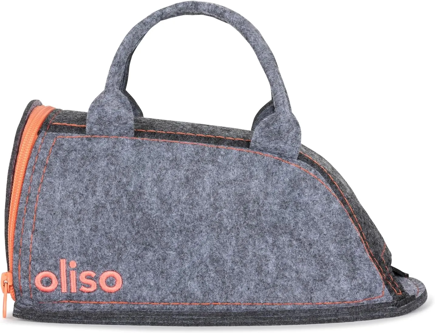 oliso Carry Bag M3Pro and M2Pro Mini Irons - Fits Most Mini Travel Size Irons, Ideal for Travel or Storage - Coral