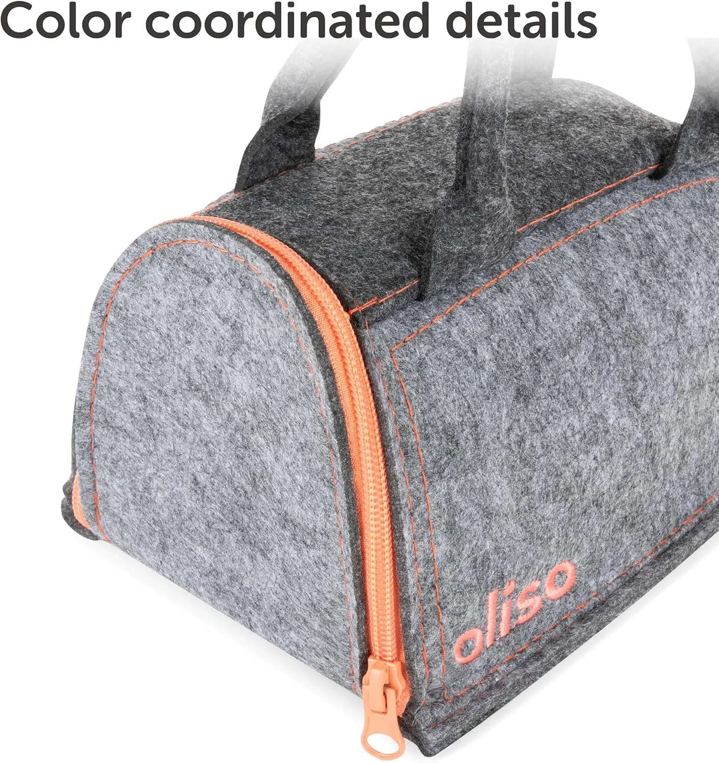 oliso Carry Bag M3Pro and M2Pro Mini Irons - Fits Most Mini Travel Size Irons, Ideal for Travel or Storage - Coral