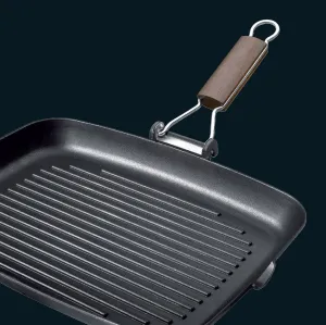 Olympia Grill Pan Die-cast Aluminium Non-Stick Reinforced with Titanium