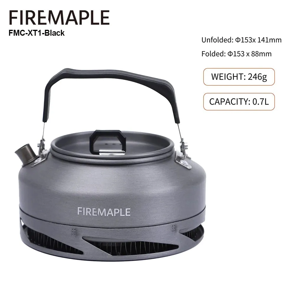 Outdoor Camping Kettle for Tea & Coffee, 1.3L