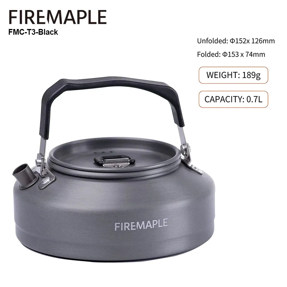 Outdoor Camping Kettle for Tea & Coffee, 1.3L