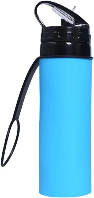 Outdoor sports silicone folding kettle multi-color travel outing portable water cup folding cup gift high value