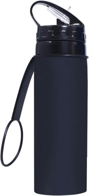 Outdoor sports silicone folding kettle multi-color travel outing portable water cup folding cup gift high value