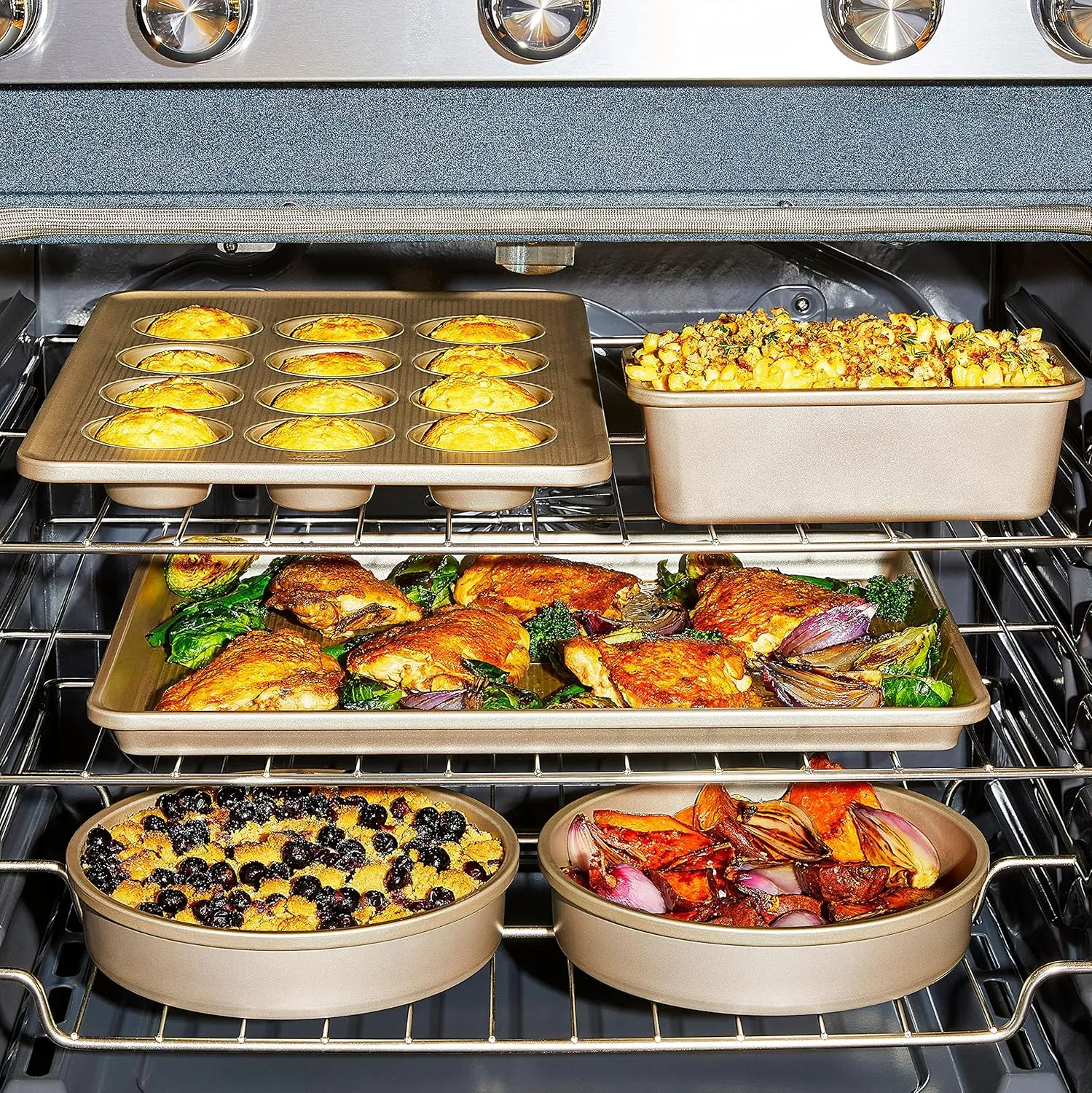 OXO Good Grips Non-Stick Pro 5-Piece Baking Pan Set