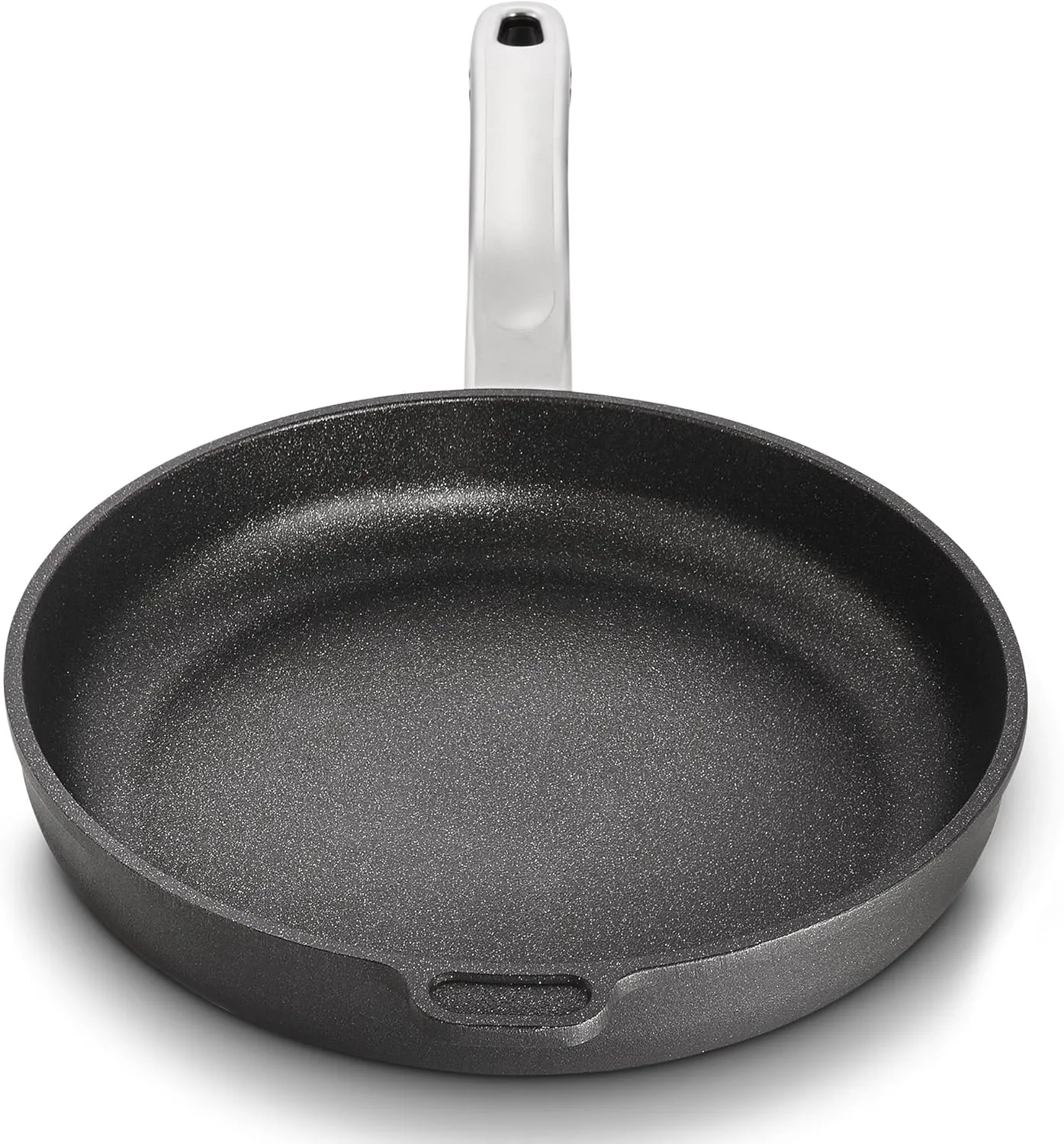 Ozeri Professional Series 10” Ceramic Earth Fry Pan, Hand Cast and Made in Germany - 100% Free of GenX, PFBS, Bisphenols, APEO, PFOS, PFOA, NMP and NEP, Black (ZP13-26)