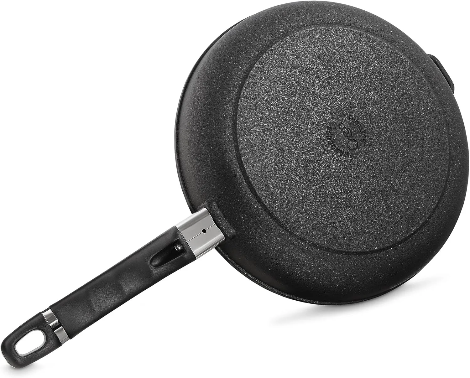 Ozeri Professional Series 10” Ceramic Earth Fry Pan, Hand Cast and Made in Germany - 100% Free of GenX, PFBS, Bisphenols, APEO, PFOS, PFOA, NMP and NEP, Black (ZP13-26)