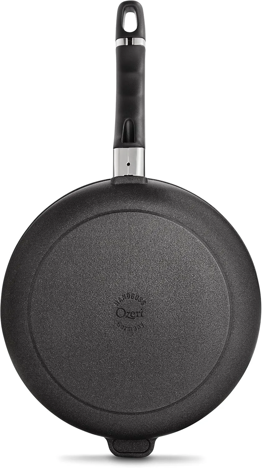 Ozeri Professional Series 10” Ceramic Earth Fry Pan, Hand Cast and Made in Germany - 100% Free of GenX, PFBS, Bisphenols, APEO, PFOS, PFOA, NMP and NEP, Black (ZP13-26)