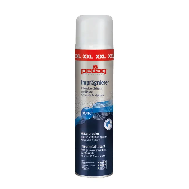 Pedag Waterproofing Spray XXL 400ml - Ultimate Protection for Shoes & Gear