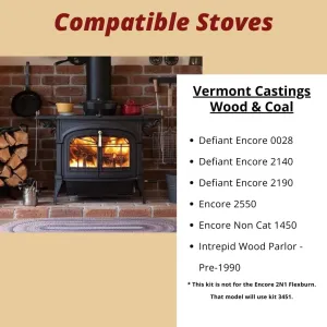Pellethead Vermont Castings Encore Gasket Kit, 3419, with Sealant