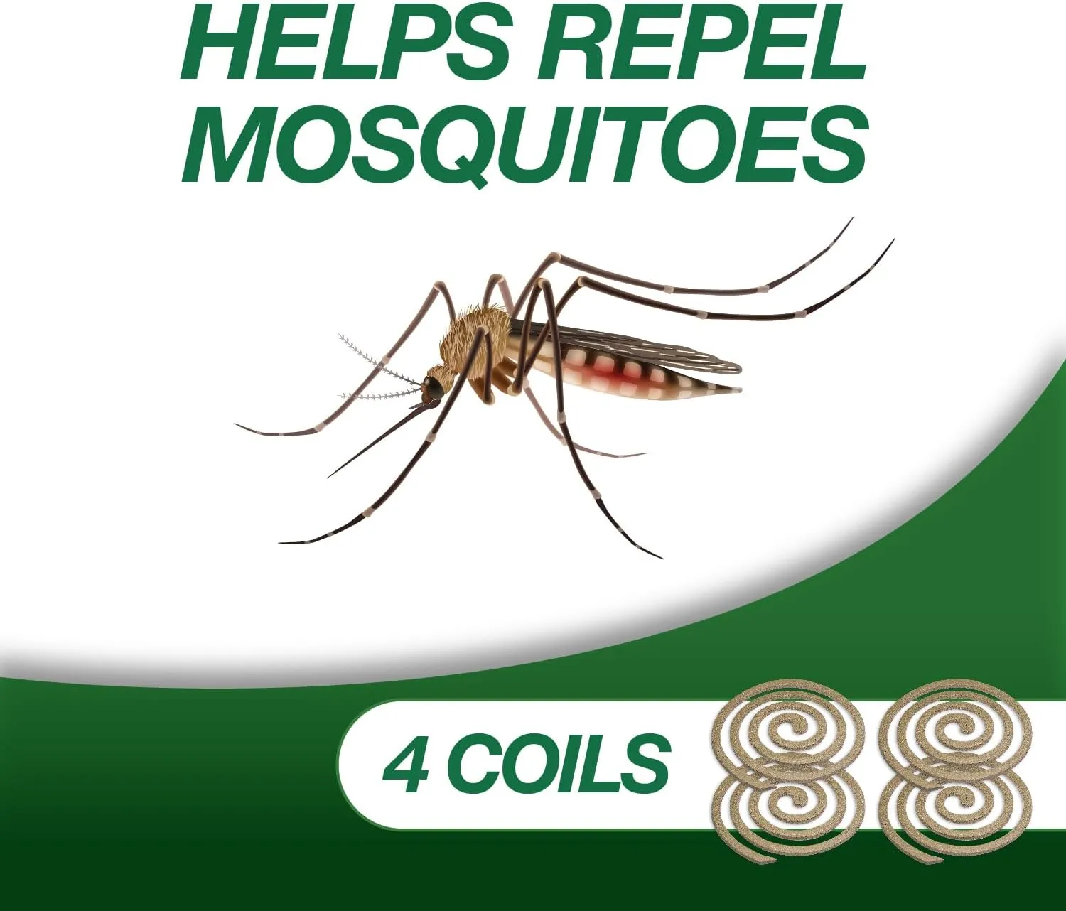 PIC Citronella Mosquito Repellent Coils (12 Packs of 4) CIT-Coil-4