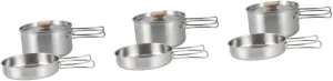Picnic Pan Frying Pan Fry Pans Cooking Pot Camping Pot Camping Pan Camping Utensil Frying Accessory