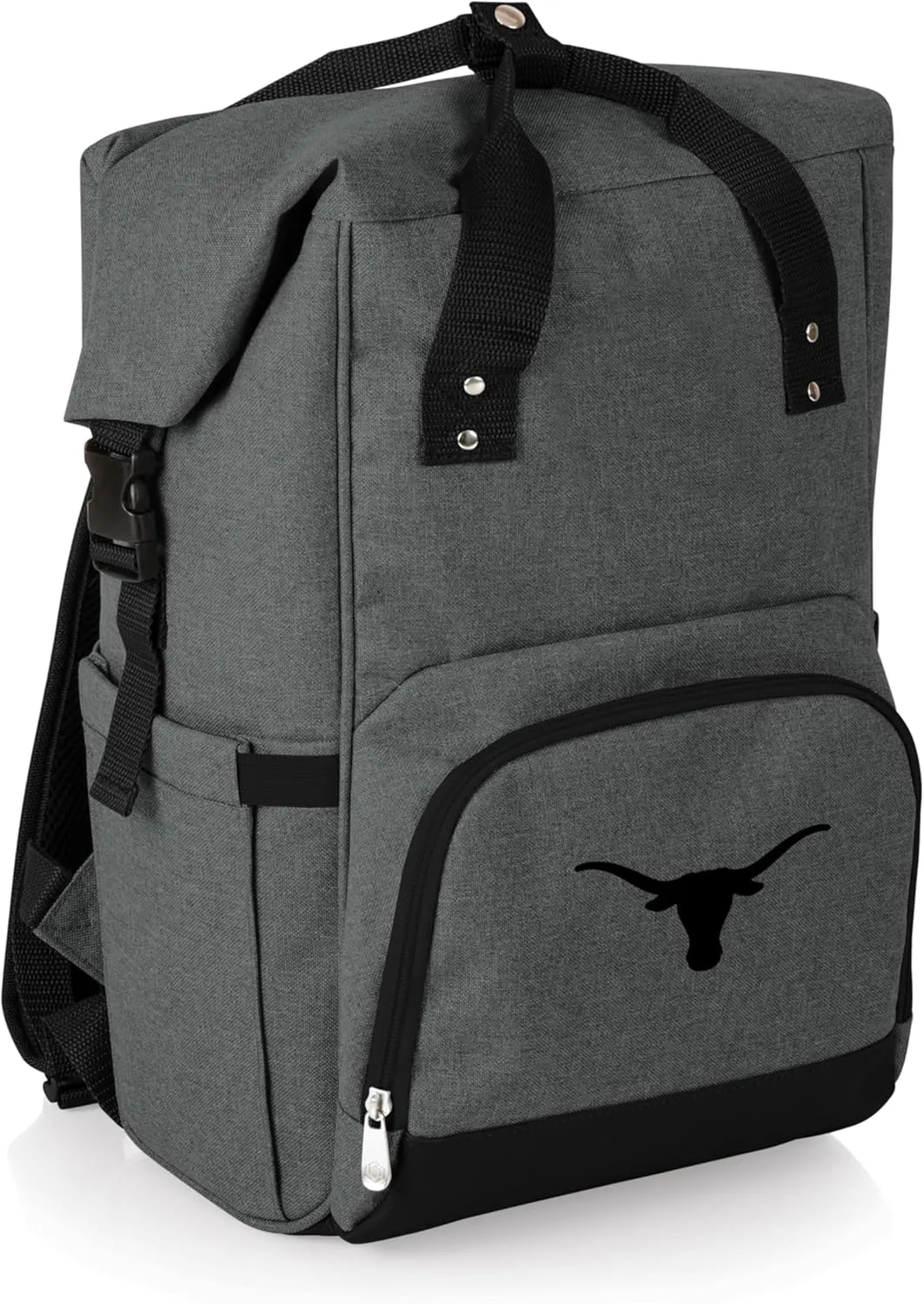PICNIC TIME NCAA Unisex-Adult NCAA OTG Roll-Top Cooler Backpack, Hiking Backpack Cooler, Soft Cooler Bag