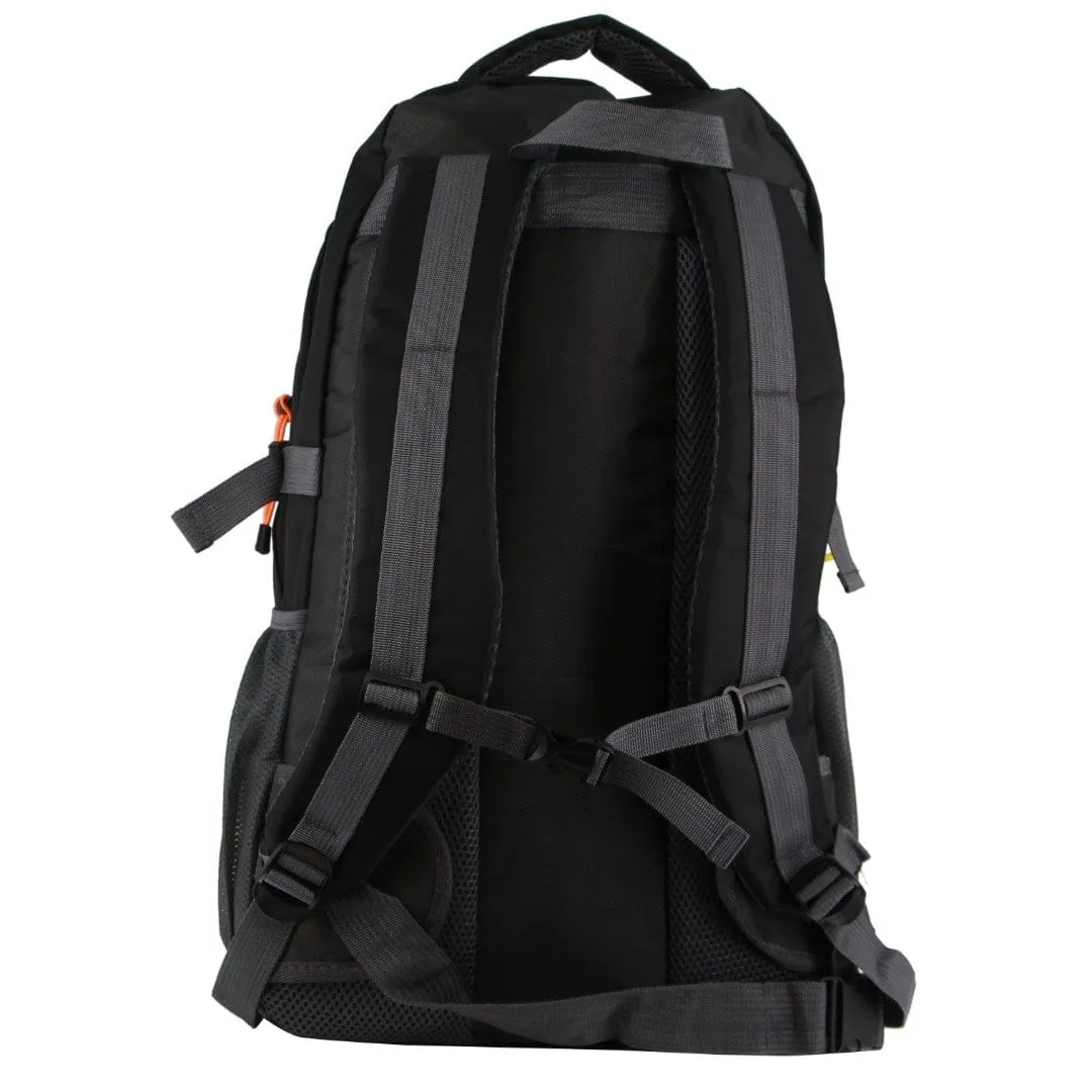 Pierre Cardin Nylon Travel & Sport Large Backpack in Black