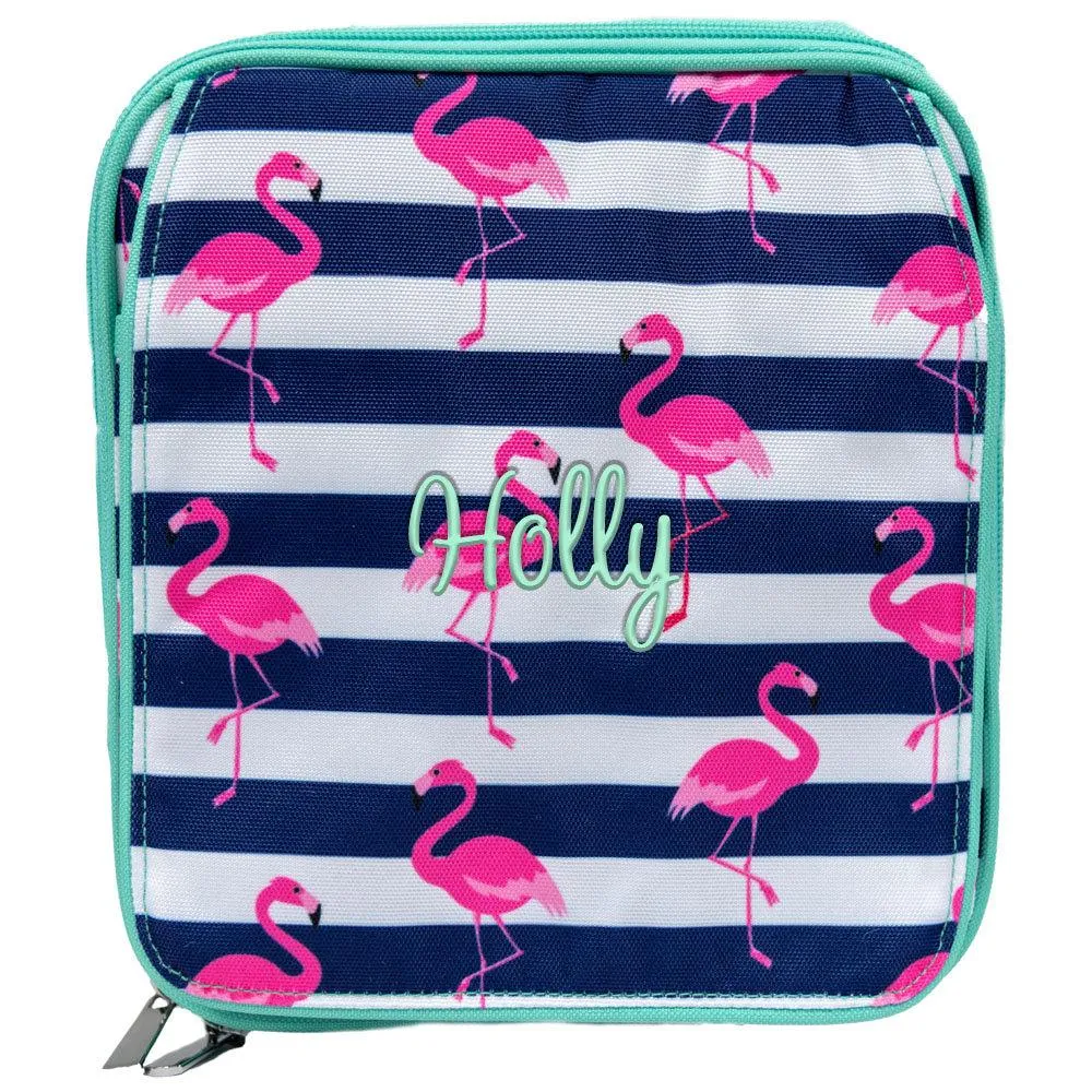 Pink Flamingo Lunch Bag and Backpack Combo
