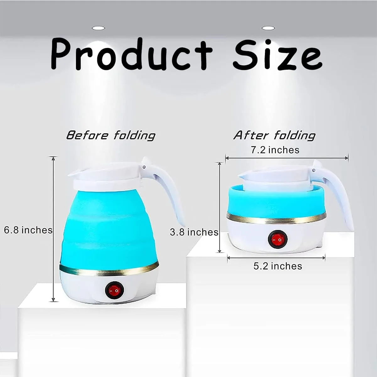 PopNBoil™ - Draagbare, opvouwbare waterkoker