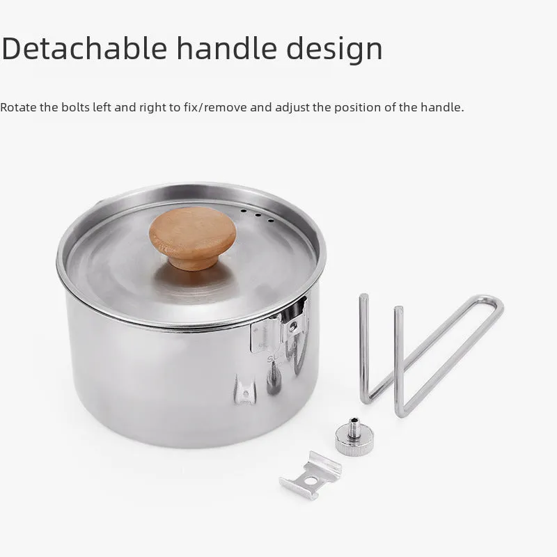 Portable 304 Stainless Steel Coffee Kettle