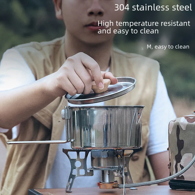 Portable 304 Stainless Steel Coffee Kettle