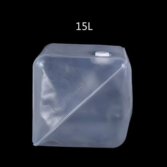 Portable Folding Kettle Barrel Outdoors Collapsible Water Cube Foldable Bucket
