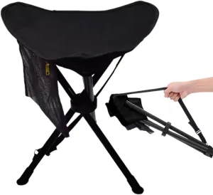 Portable Folding Stool,Beach Chair Hiking Stool | Fishing Stool Portable Backpacking Stool, Camp Chairs Outdoor Chair Lightweight, Camping Accessories