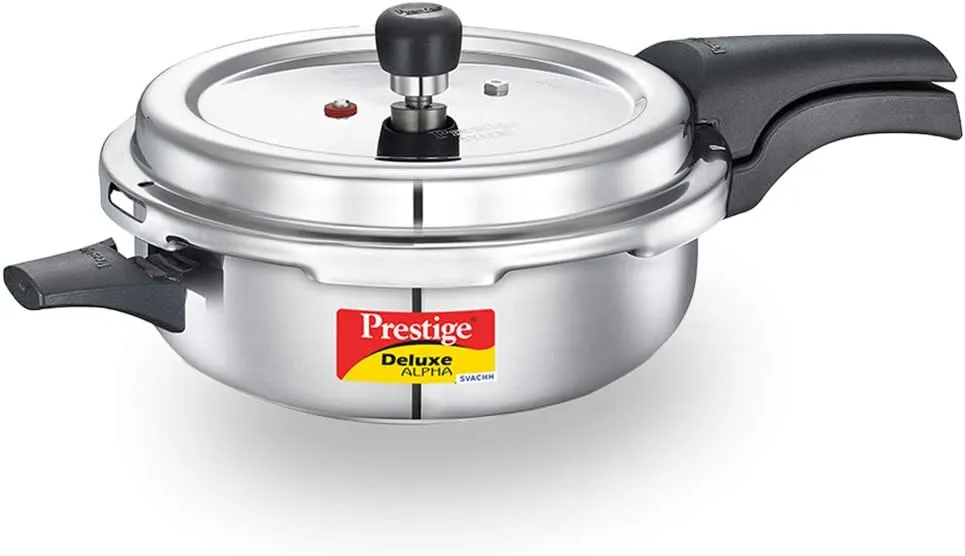 Prestige PRASVSP PRESSURE COOKER, Senior Pan 4L, SILVER