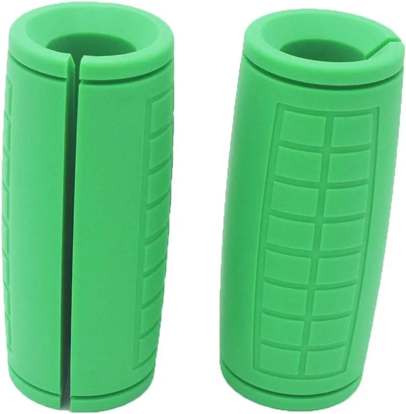 qibylift Pull Up Bar Thick Bar Adapter, Weight Grips Bar Fit for Standard Barbell - Dumbell Handles, Silicone Rubber Barbell Grips for Weight Lifting Cable Attachments & Fitness Training