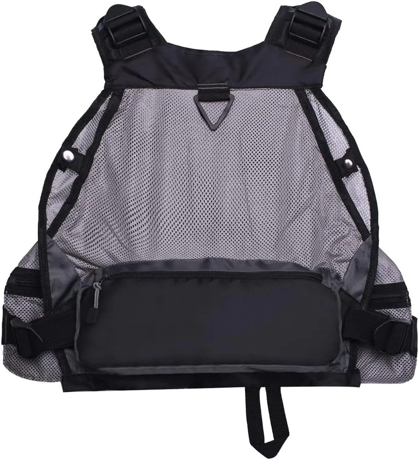 Raprance Fly Fishing Vest Backpack - Adjustable Lightweight and Quick-Dry, with 17 Pocketsfor Trout Bass Saltwate
